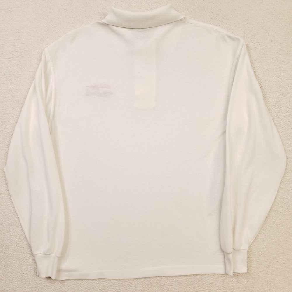 Great American Originals Polo Shirt Mens Medium White Swift Airplane Vintage USA - Picture 3 of 9
